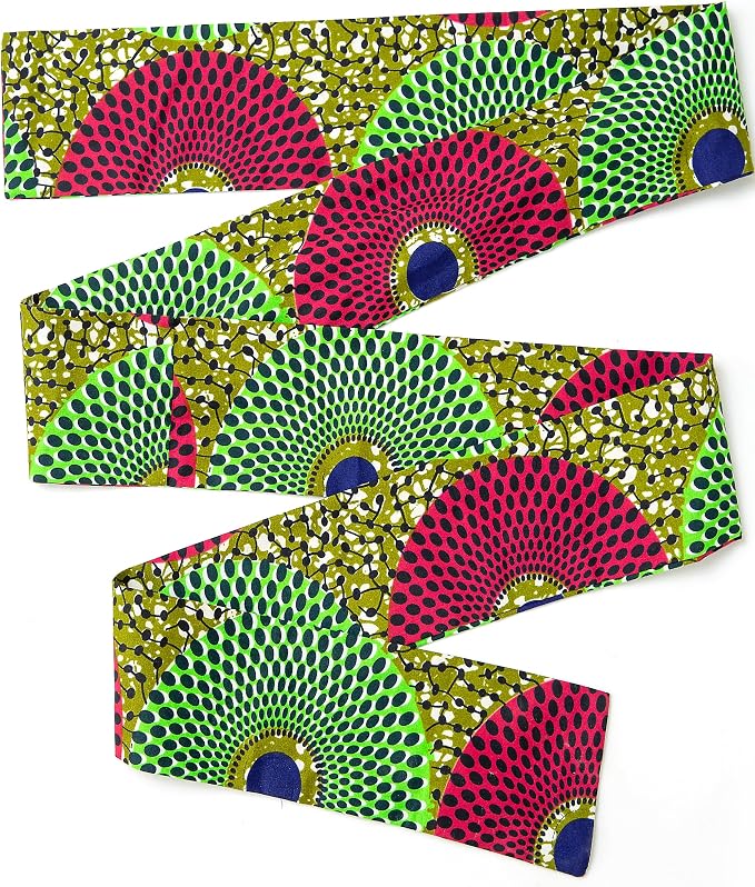 Women's African Print Dress Ankara Wax Dresses Lantern Sleeves