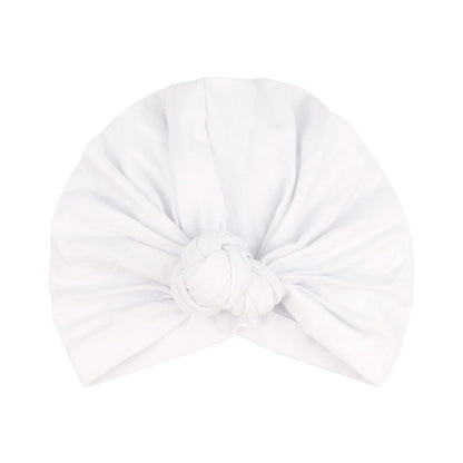 DRESHOW 5 Pack Knotted Headwraps for Women African Turban Pre-Knotted Beanie Headwraps Hair Covers