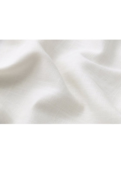Minibee Women's Ethnic Cotton Linen Short/Long Sleeves Irregular Dress