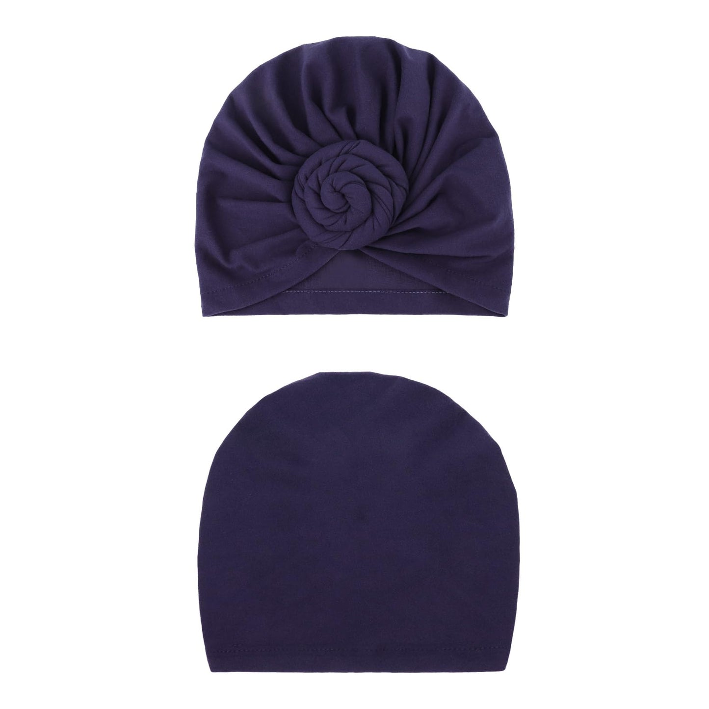 African Women Turban Caps Pre-Tied Twisted Turbans Head Scarf for Women Hair Wraps Cover Beanie Cancer Chemo Headwear