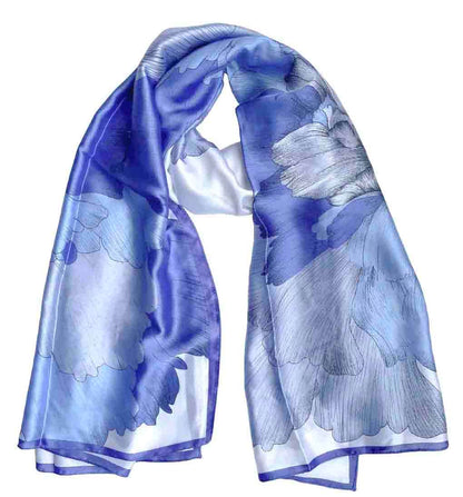 Acotavie Scarfs for Women Dressy Fashion Scarves Long Floral Pattern Scarf