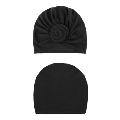 African Women Turban Caps Pre-Tied Twisted Turbans Head Scarf for Women Hair Wraps Cover Beanie Cancer Chemo Headwear