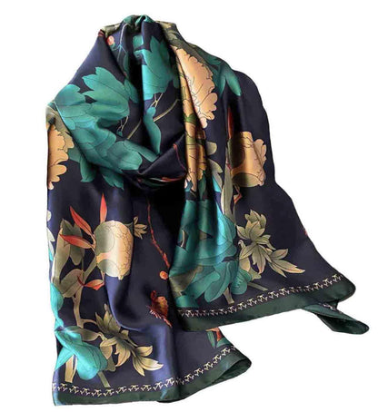 Acotavie Scarfs for Women Dressy Fashion Scarves Long Floral Pattern Scarf