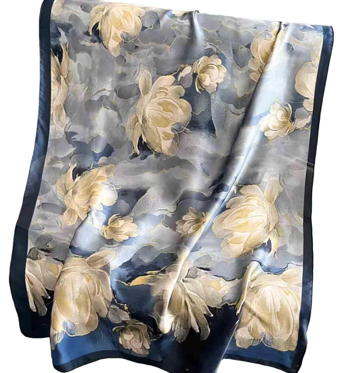 Acotavie Scarfs for Women Dressy Fashion Scarves Long Floral Pattern Scarf