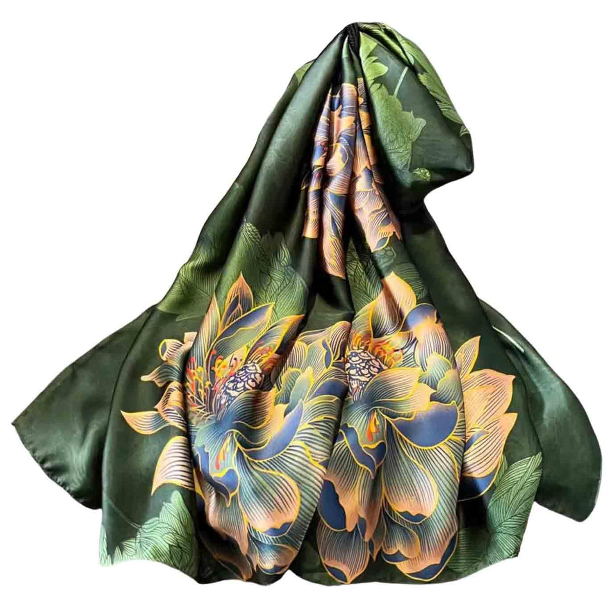 Acotavie Scarfs for Women Dressy Fashion Scarves Long Floral Pattern Scarf