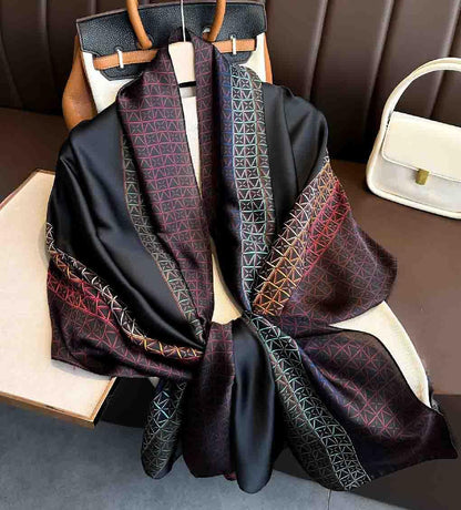 Acotavie Scarfs for Women Dressy Fashion Scarves Long Floral Pattern Scarf