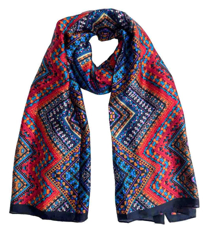 Acotavie Scarfs for Women Dressy Fashion Scarves Long Floral Pattern Scarf