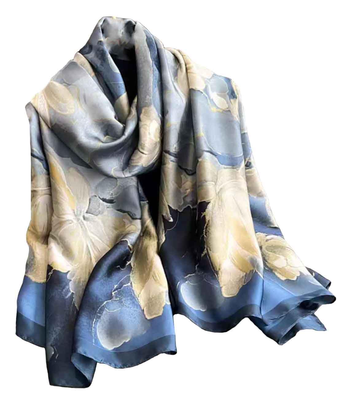 Acotavie Scarfs for Women Dressy Fashion Scarves Long Floral Pattern Scarf