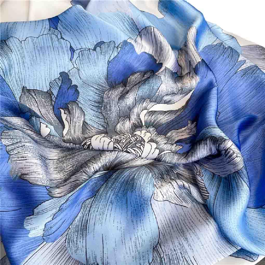 Acotavie Scarfs for Women Dressy Fashion Scarves Long Floral Pattern Scarf