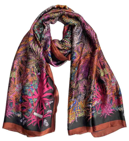Acotavie Scarfs for Women Dressy Fashion Scarves Long Floral Pattern Scarf