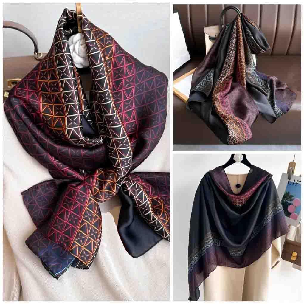 Acotavie Scarfs for Women Dressy Fashion Scarves Long Floral Pattern Scarf