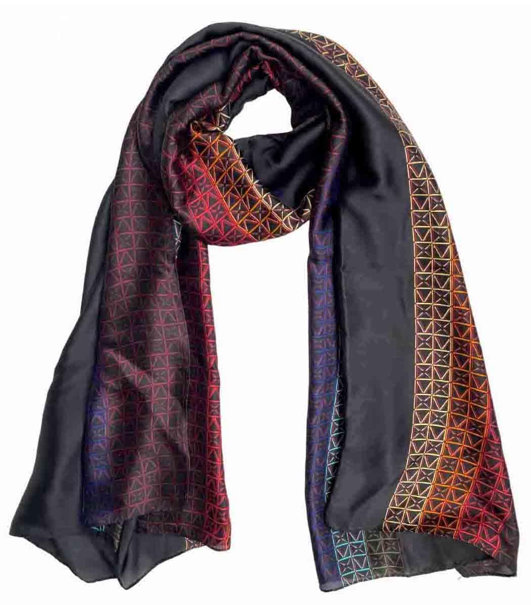 Acotavie Scarfs for Women Dressy Fashion Scarves Long Floral Pattern Scarf