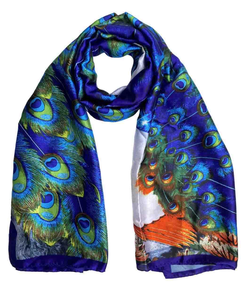 Acotavie Scarfs for Women Dressy Fashion Scarves Long Floral Pattern Scarf