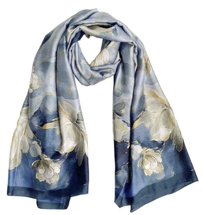 Acotavie Scarfs for Women Dressy Fashion Scarves Long Floral Pattern Scarf
