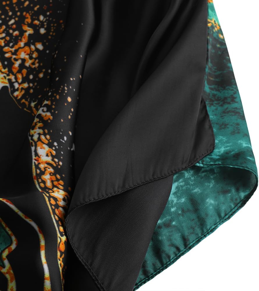 Moo Moos for Women Kaftan Dresses+Scarf for Women Plus Size Bathing Suit Cover up Caftan Maxi Beach Dresses