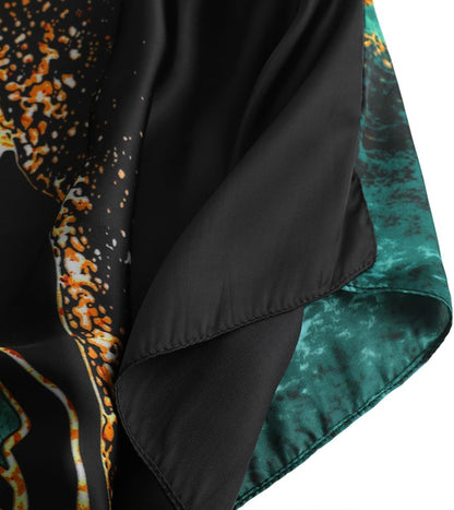 Moo Moos for Women Kaftan Dresses+Scarf for Women Plus Size Bathing Suit Cover up Caftan Maxi Beach Dresses