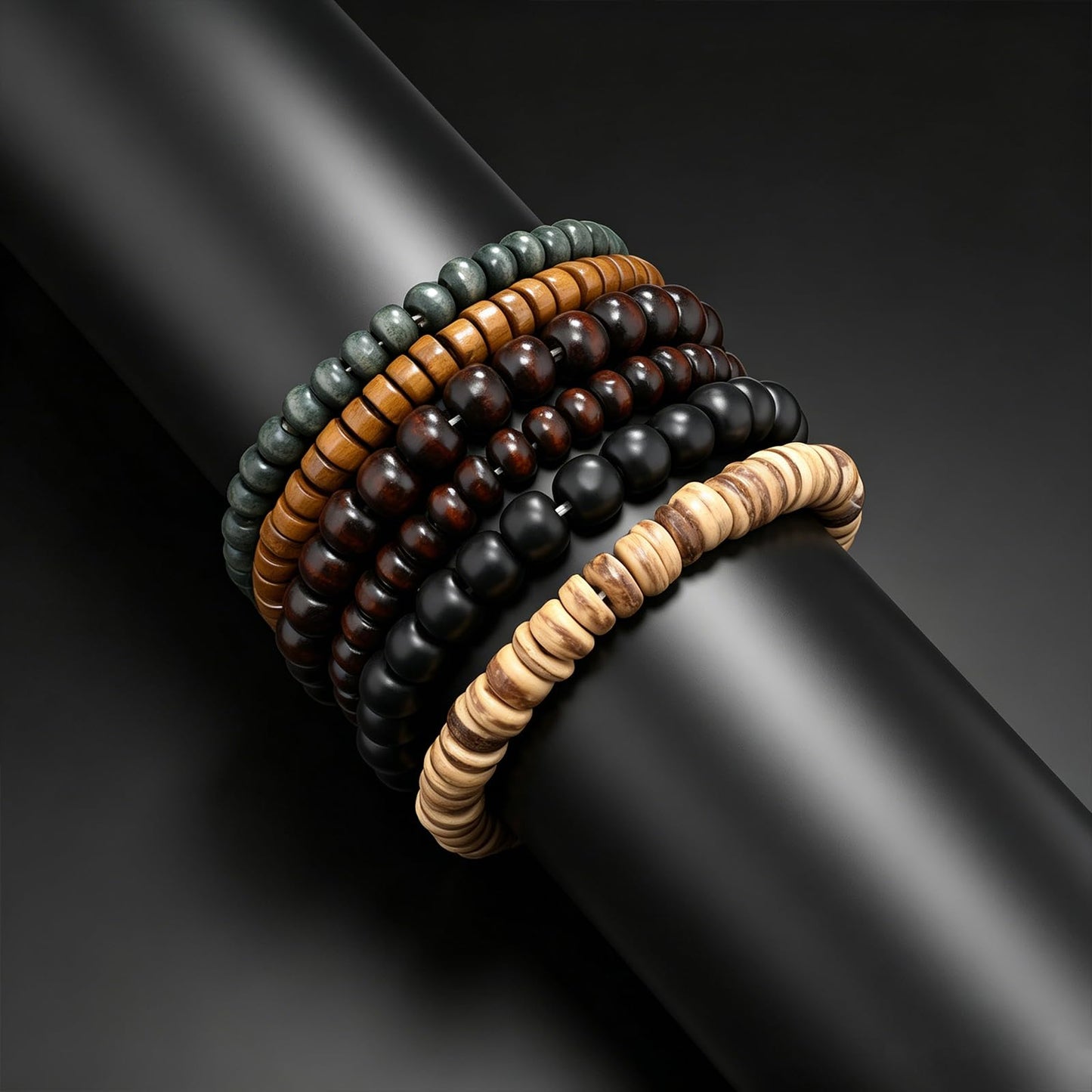 Gothic Bracelet Adjustable Punk Braided Leather Multilayer Grunge Set Bracelets Emo Metal Cuff Wrap Bangles Meaningful Gift
