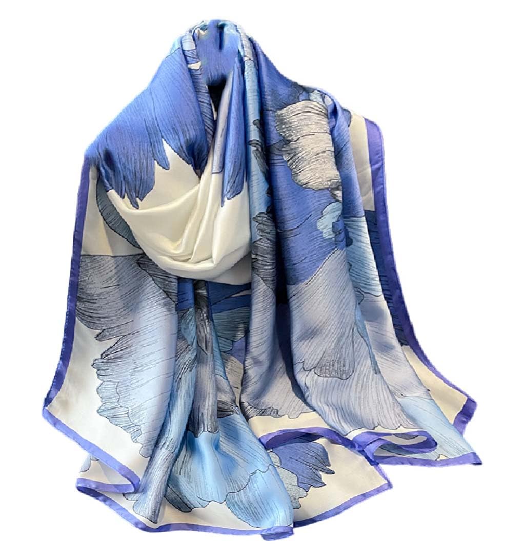 Acotavie Scarfs for Women Dressy Fashion Scarves Long Floral Pattern Scarf