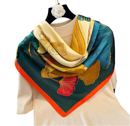 Acotavie Scarfs for Women Dressy Fashion Scarves Long Floral Pattern Scarf