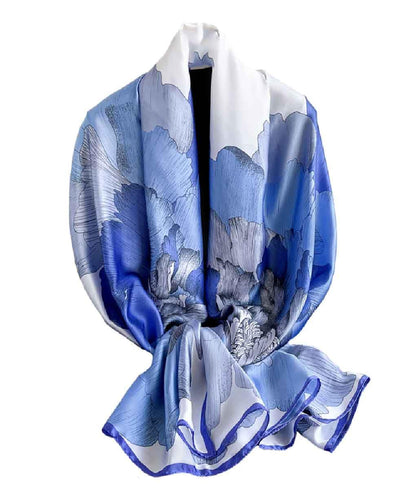 Acotavie Scarfs for Women Dressy Fashion Scarves Long Floral Pattern Scarf