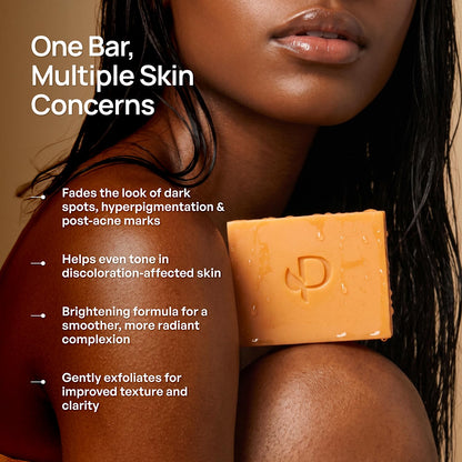 PLANTIFIQUE Kojic Acid & Turmeric Soap for Dark Spots, Lab Tested, 3 Pack
