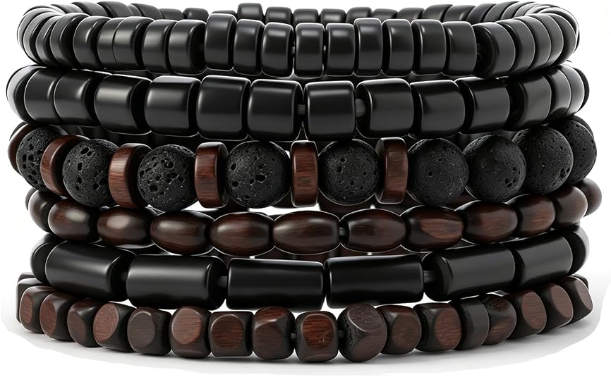 Gothic Bracelet Adjustable Punk Braided Leather Multilayer Grunge Set Bracelets Emo Metal Cuff Wrap Bangles Meaningful Gift