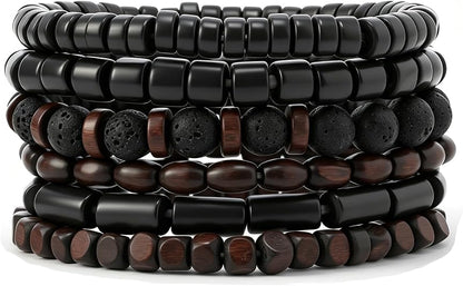Gothic Bracelet Adjustable Punk Braided Leather Multilayer Grunge Set Bracelets Emo Metal Cuff Wrap Bangles Meaningful Gift