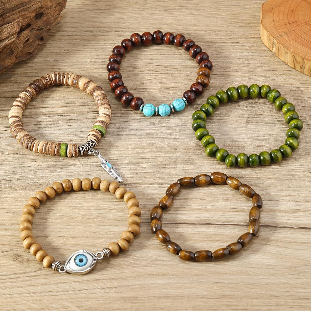 Gothic Bracelet Adjustable Punk Braided Leather Multilayer Grunge Set Bracelets Emo Metal Cuff Wrap Bangles Meaningful Gift