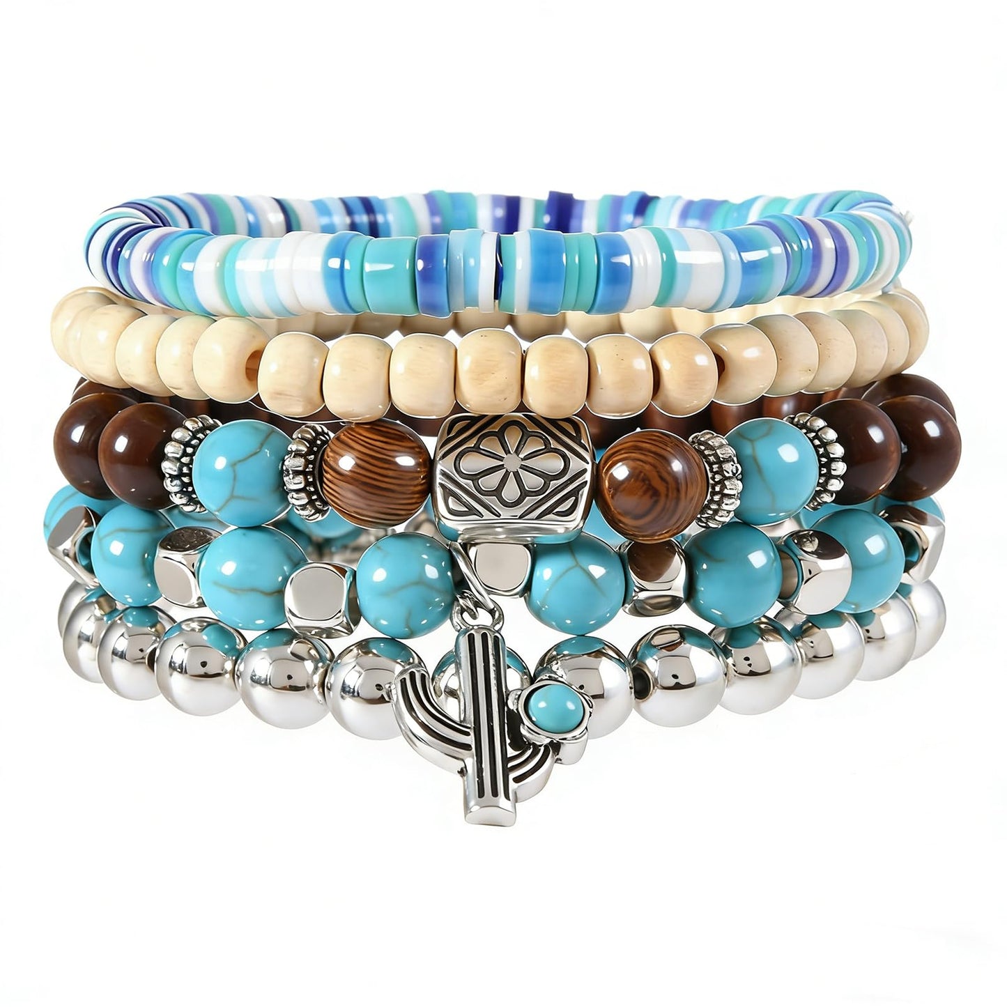 Gothic Bracelet Adjustable Punk Braided Leather Multilayer Grunge Set Bracelets Emo Metal Cuff Wrap Bangles Meaningful Gift