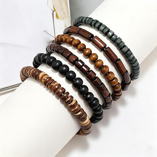 Gothic Bracelet Adjustable Punk Braided Leather Multilayer Grunge Set Bracelets Emo Metal Cuff Wrap Bangles Meaningful Gift