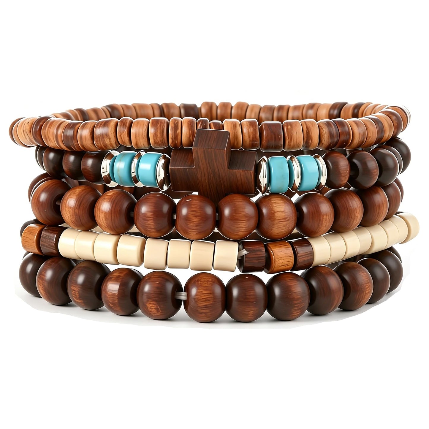 Gothic Bracelet Adjustable Punk Braided Leather Multilayer Grunge Set Bracelets Emo Metal Cuff Wrap Bangles Meaningful Gift