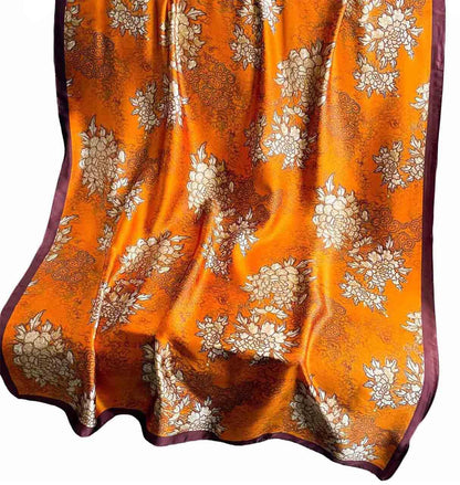 Acotavie Scarfs for Women Dressy Fashion Scarves Long Floral Pattern Scarf