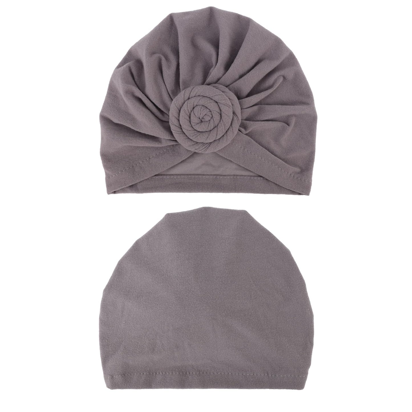 African Women Turban Caps Pre-Tied Twisted Turbans Head Scarf for Women Hair Wraps Cover Beanie Cancer Chemo Headwear