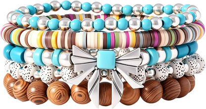 Gothic Bracelet Adjustable Punk Braided Leather Multilayer Grunge Set Bracelets Emo Metal Cuff Wrap Bangles Meaningful Gift