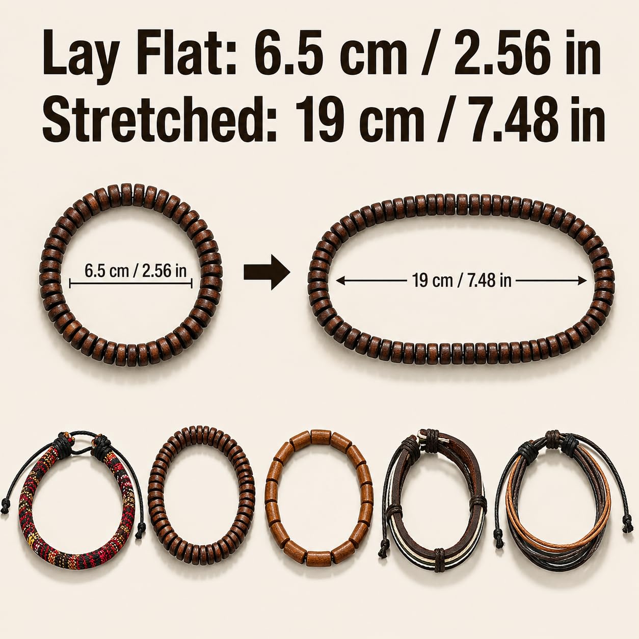 Gothic Bracelet Adjustable Punk Braided Leather Multilayer Grunge Set Bracelets Emo Metal Cuff Wrap Bangles Meaningful Gift