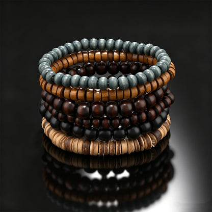 Gothic Bracelet Adjustable Punk Braided Leather Multilayer Grunge Set Bracelets Emo Metal Cuff Wrap Bangles Meaningful Gift