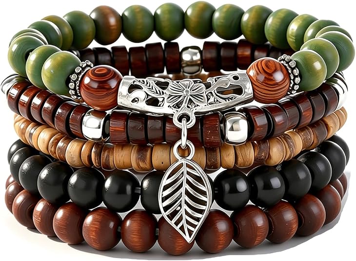 Gothic Bracelet Adjustable Punk Braided Leather Multilayer Grunge Set Bracelets Emo Metal Cuff Wrap Bangles Meaningful Gift