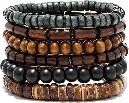 Gothic Bracelet Adjustable Punk Braided Leather Multilayer Grunge Set Bracelets Emo Metal Cuff Wrap Bangles Meaningful Gift