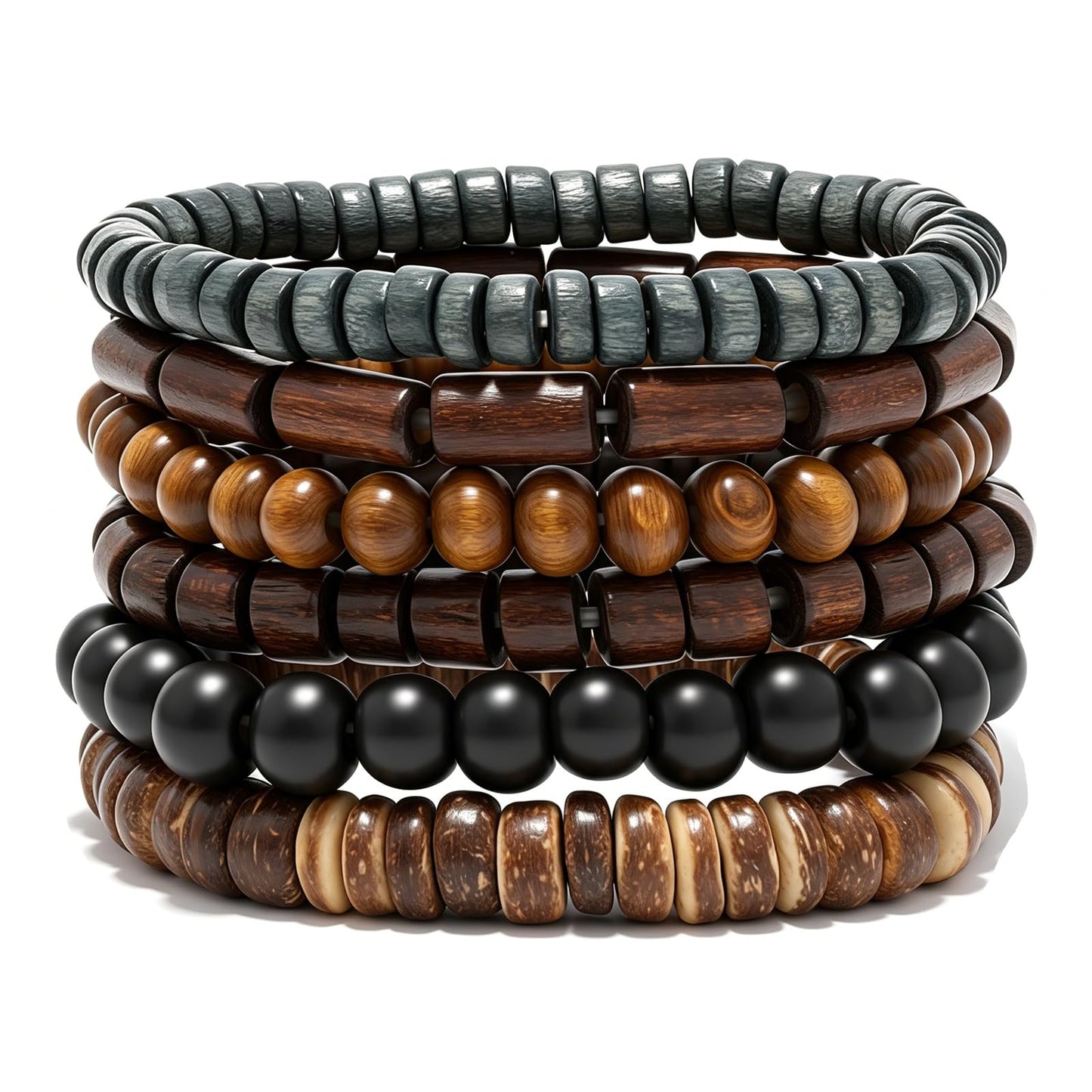 Gothic Bracelet Adjustable Punk Braided Leather Multilayer Grunge Set Bracelets Emo Metal Cuff Wrap Bangles Meaningful Gift