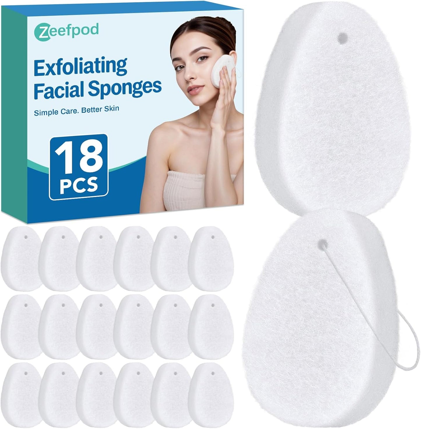 African Net Sponge Authentic-4 Packs African Exfoliating Net Sponge,Bath Sponges for Shower,42 inch Long for Normal to Sensitive Skin, for Daily use, Body Exfoliator Shower (Green,Pink,Blue,Grey)