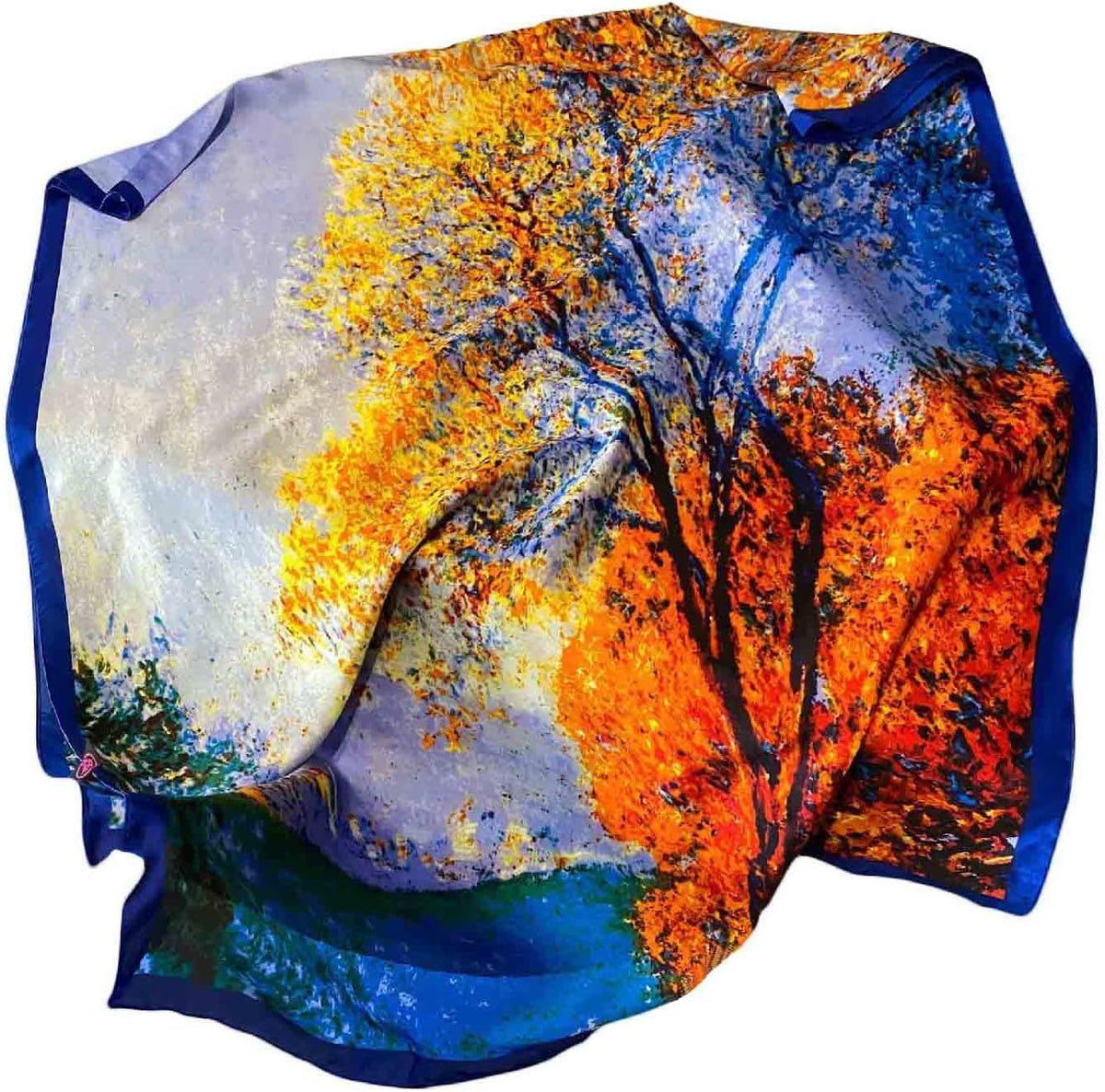 Acotavie Scarfs for Women Dressy Fashion Scarves Long Floral Pattern Scarf
