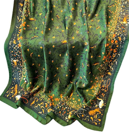 Acotavie Scarfs for Women Dressy Fashion Scarves Long Floral Pattern Scarf