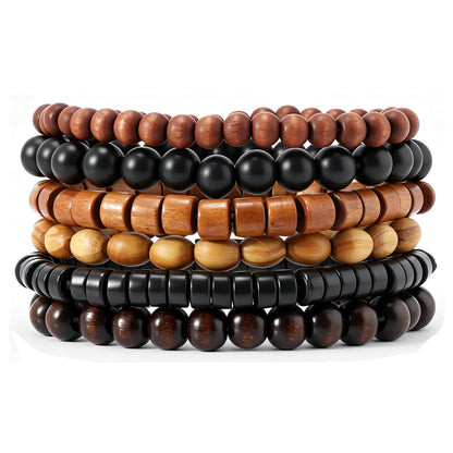 Gothic Bracelet Adjustable Punk Braided Leather Multilayer Grunge Set Bracelets Emo Metal Cuff Wrap Bangles Meaningful Gift