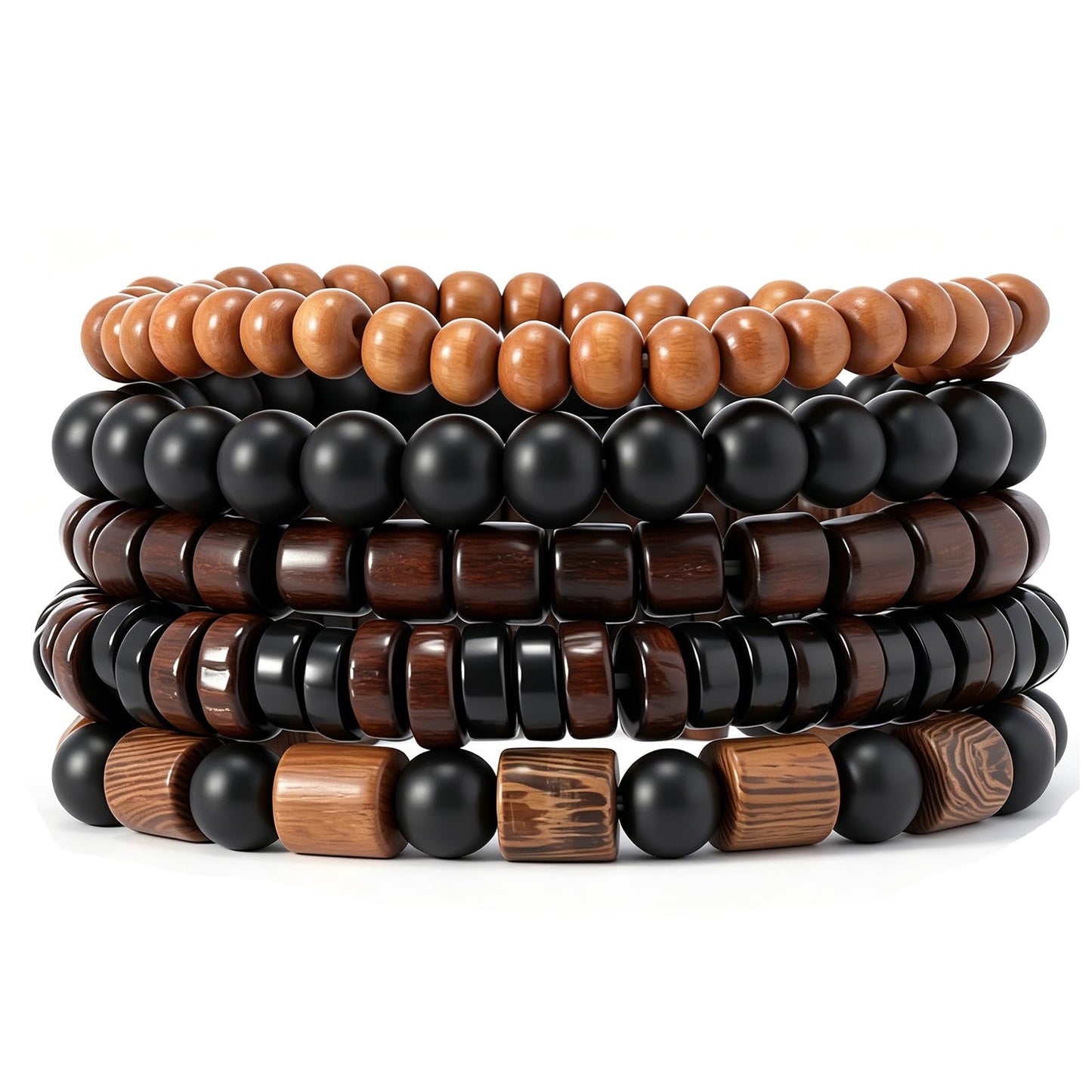 Gothic Bracelet Adjustable Punk Braided Leather Multilayer Grunge Set Bracelets Emo Metal Cuff Wrap Bangles Meaningful Gift
