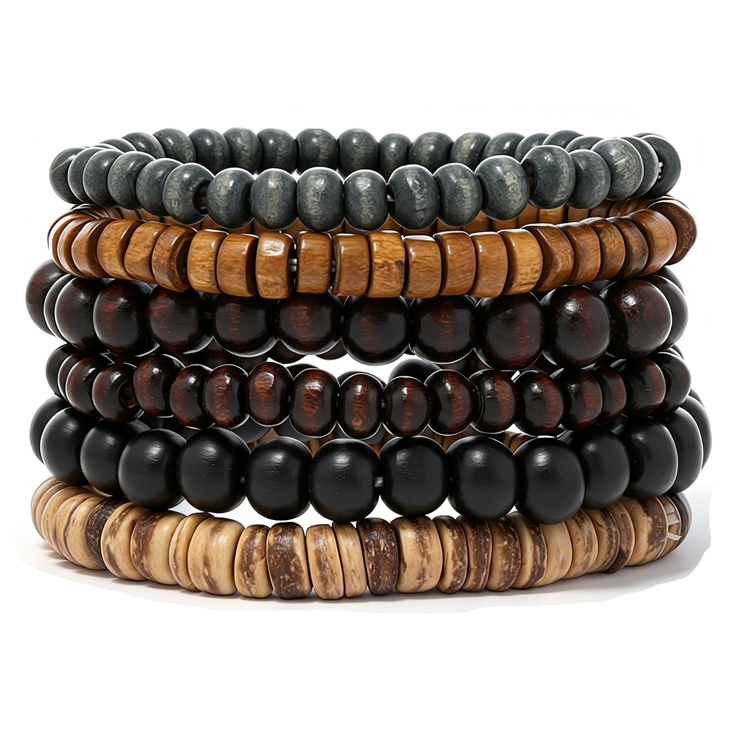 Gothic Bracelet Adjustable Punk Braided Leather Multilayer Grunge Set Bracelets Emo Metal Cuff Wrap Bangles Meaningful Gift