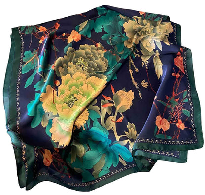 Acotavie Scarfs for Women Dressy Fashion Scarves Long Floral Pattern Scarf