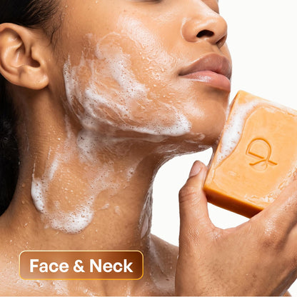 PLANTIFIQUE Kojic Acid & Turmeric Soap for Dark Spots, Lab Tested, 3 Pack