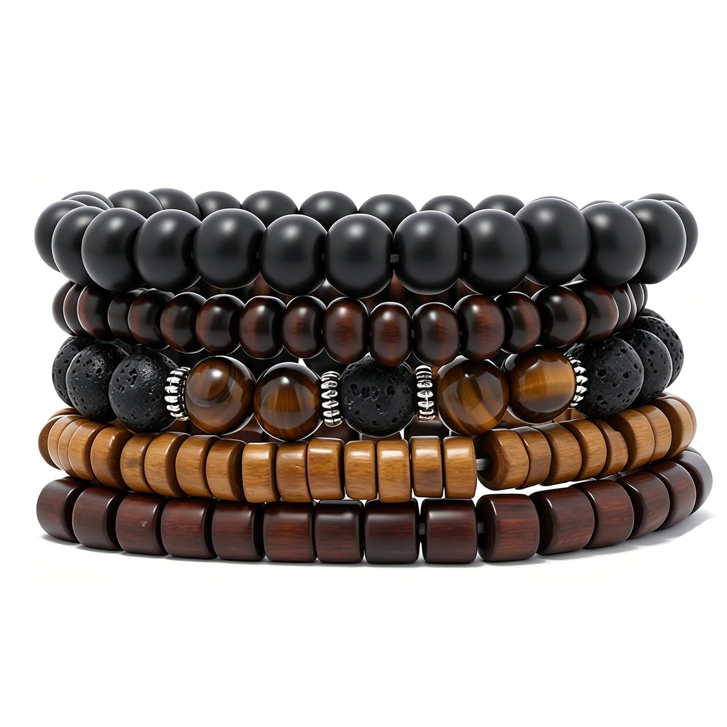 Gothic Bracelet Adjustable Punk Braided Leather Multilayer Grunge Set Bracelets Emo Metal Cuff Wrap Bangles Meaningful Gift