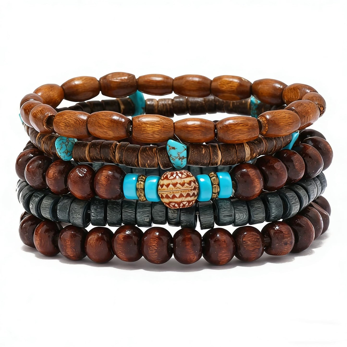 Gothic Bracelet Adjustable Punk Braided Leather Multilayer Grunge Set Bracelets Emo Metal Cuff Wrap Bangles Meaningful Gift