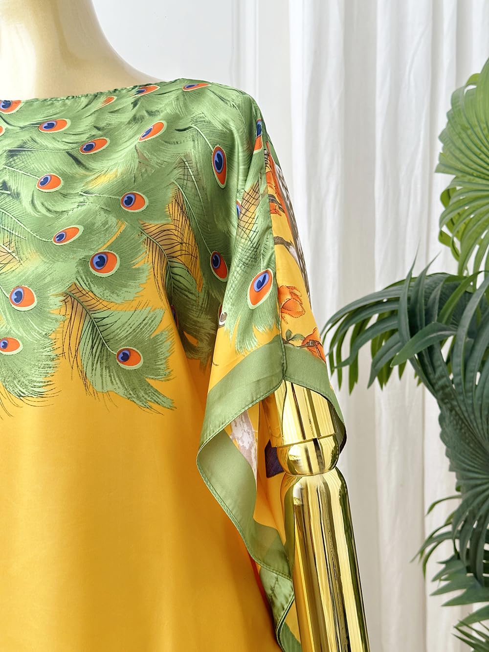 Moo Moos for Women Kaftan Dresses+Scarf for Women Plus Size Bathing Suit Cover up Caftan Maxi Beach Dresses